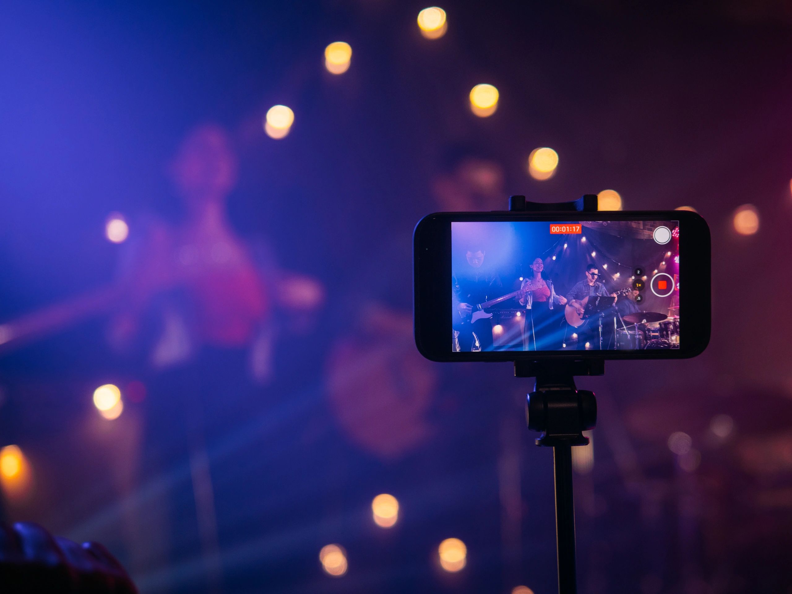 live band performance app technology