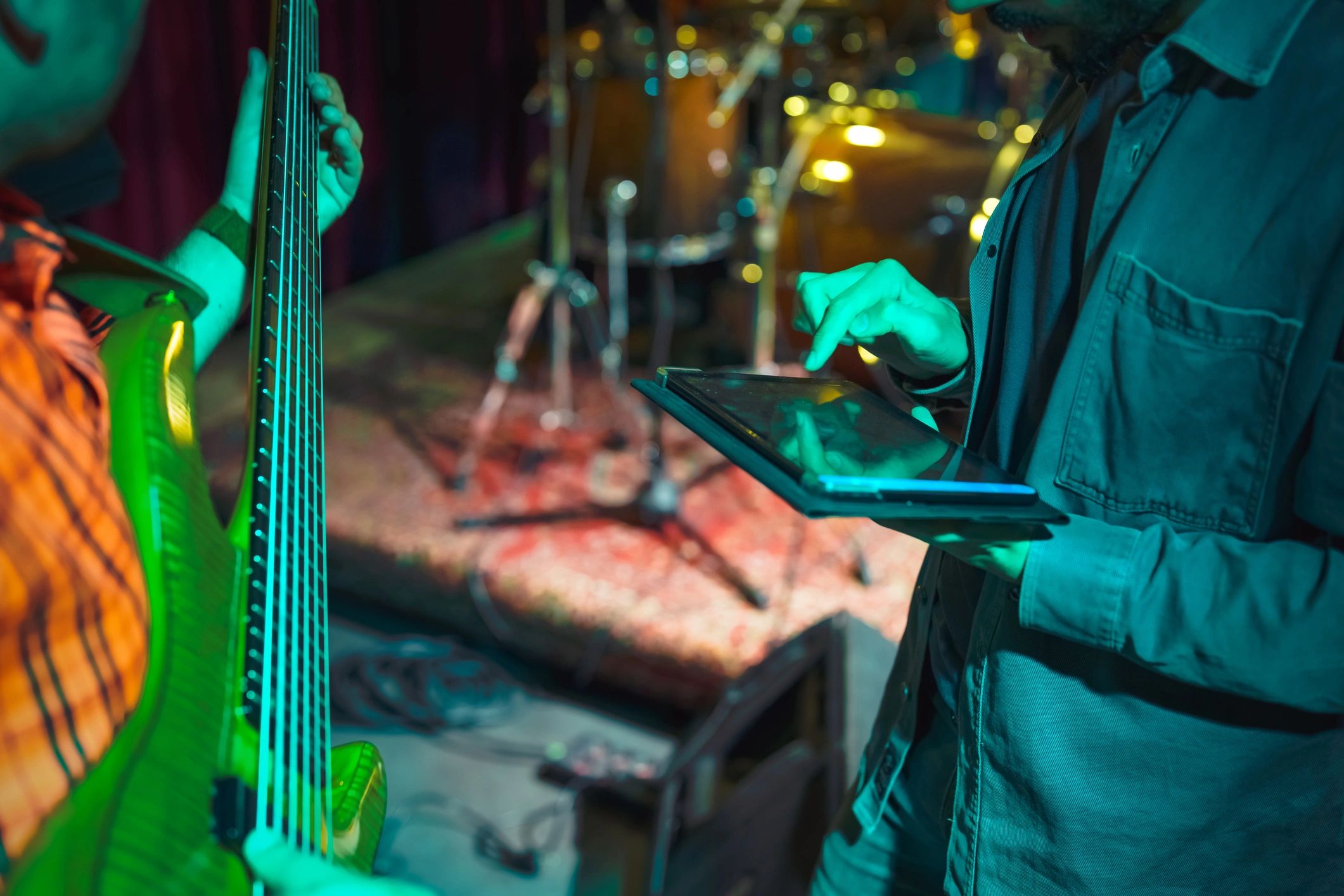 live band performance app technology